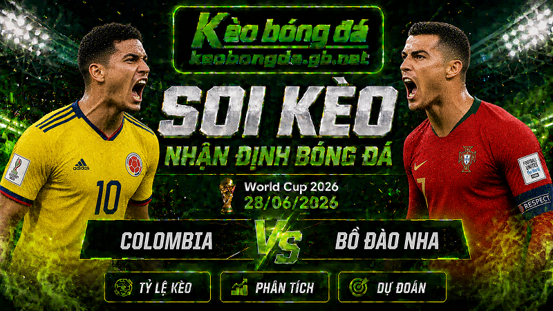 Đội hình dự kiến trước trận Colombia và Bồ Đào Nha