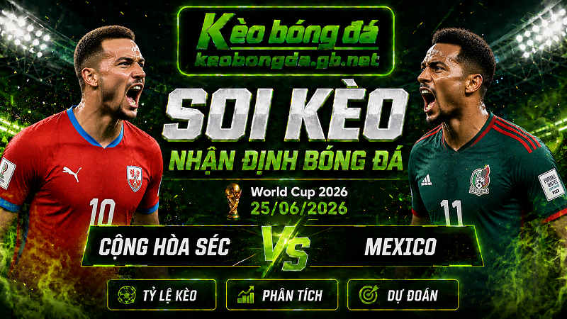 Đội hình dự kiến trước trận Cộng hòa Séc và Mexico