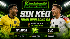 Đội hình dự kiến trước trận  Ecuador và Đức