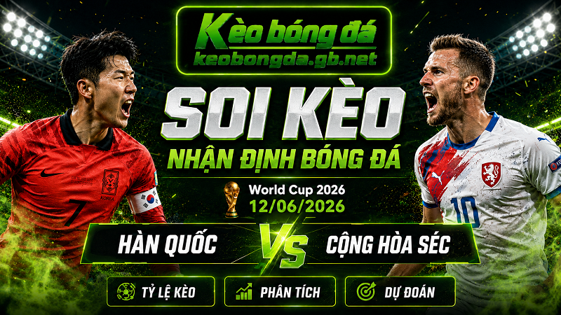 Đội hình dự kiến trước trận Hàn Quốc và Cộng hòa Séc