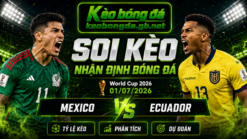 Đội hình dự kiến trước trận Mexico và Ecuador