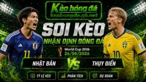 Đội hình dự kiến trước trận  Nhật Bản và Thụy Điển